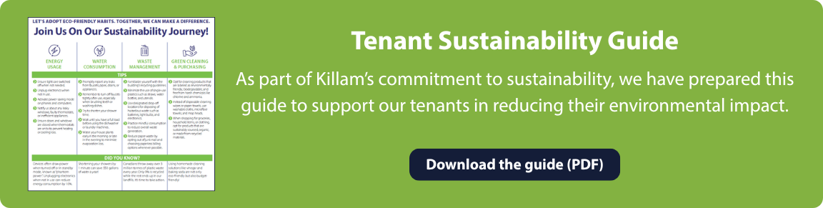 Tenant Sustainability Guide Button